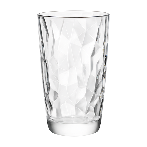 Bormioli Rocco Diamond Cooler Glass 47cl Clear Glass (set of 3)